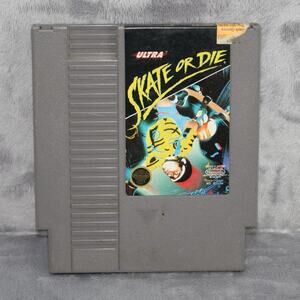 NES Skate or Die Nintendo game by Ultra Tested & WORKING